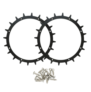 NGP Spikes til Worx Landroid S & M (Black Edition) - 185mm - inkl. skruer 