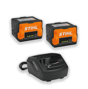 STIHL Startsæt med 2 x batteri AK 20 og oplader AL 101