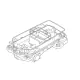 Husqvarna Nederste Chassis P12