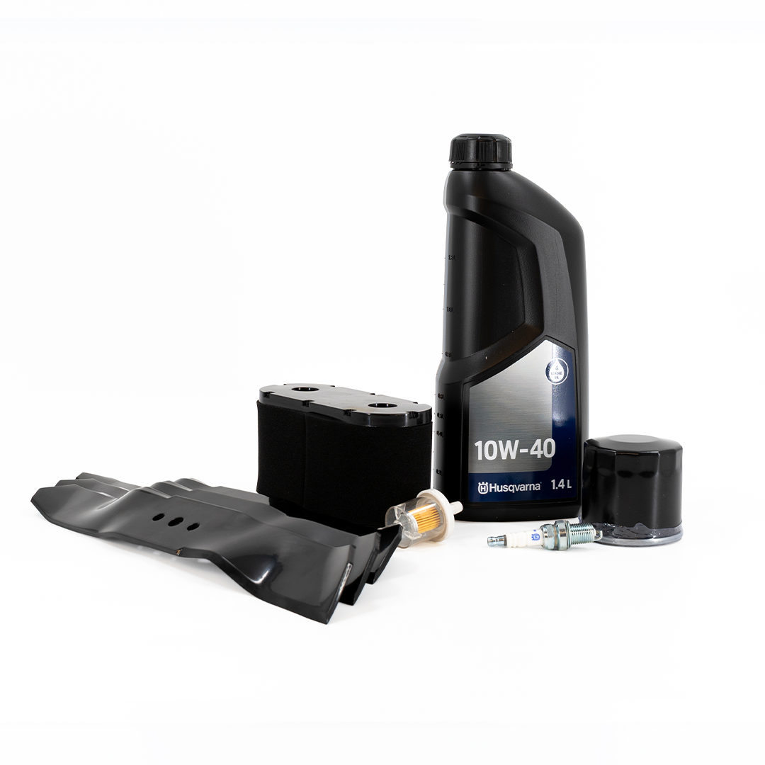 Servicekit inkl. 3 knive - Combi 94cm til Husqvarna riders b.la. R214 & R214C (motor HS 413 AE 452 AE)