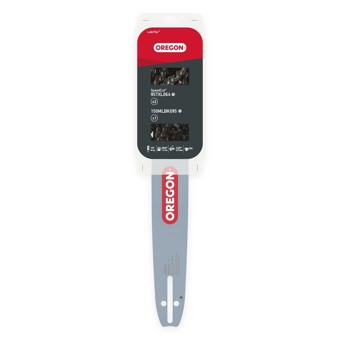 OREGON 15"(38cm) / .325" 1,3mm 64 dl Sværd- og kædesæt til bla. Husqvarna Jonsered
