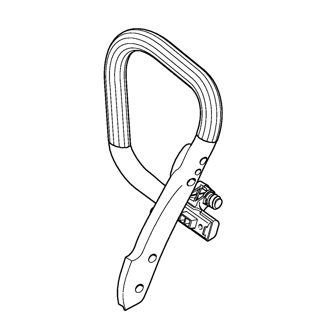 STIHL Håndtagsrør t. MS 362, 391, 311