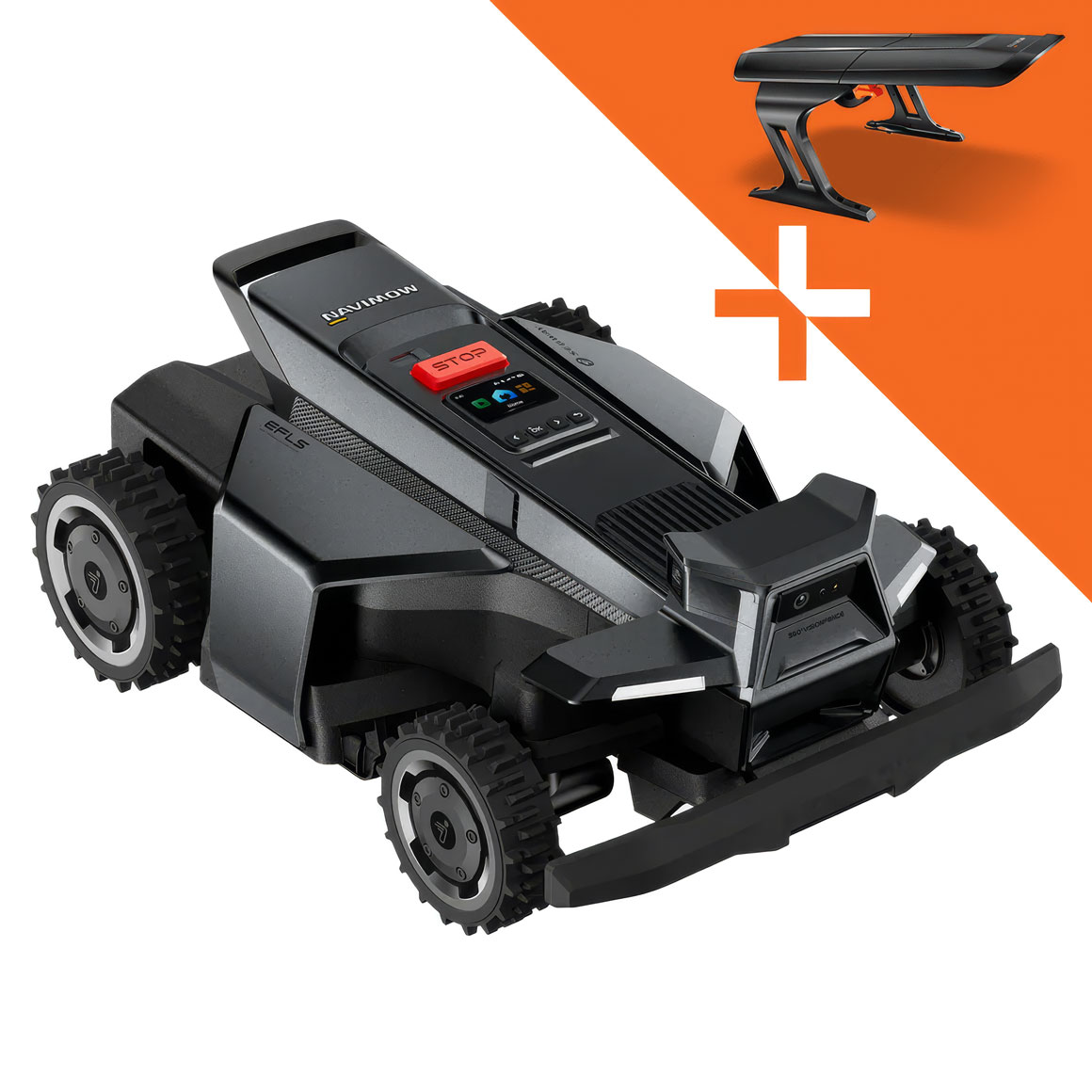 Segway Navimow X430E Robotplæneklipper (Inkl. garage)